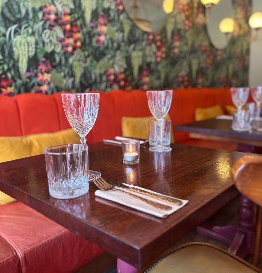 Interior tables and decor